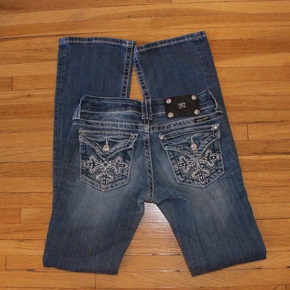 Miss me bejeweled boot cut denim jeans - Picture 6 of 7